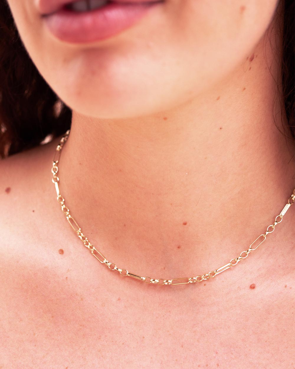 THE CHUNKY FIGARO CHAIN GOLD