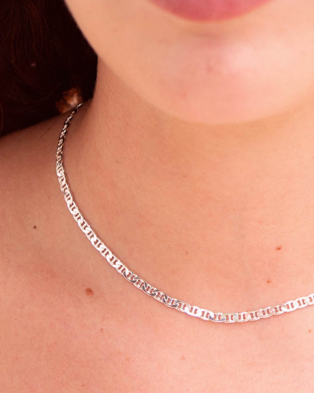 THE ANCHOR CHAIN SILVER