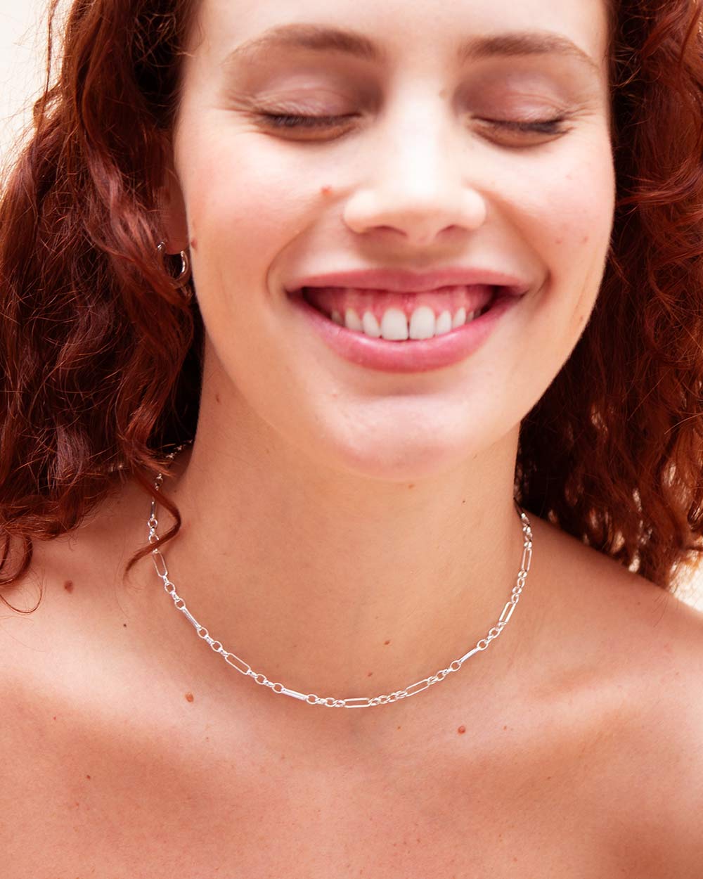 THE CHUNKY FIGARO CHAIN SILVER