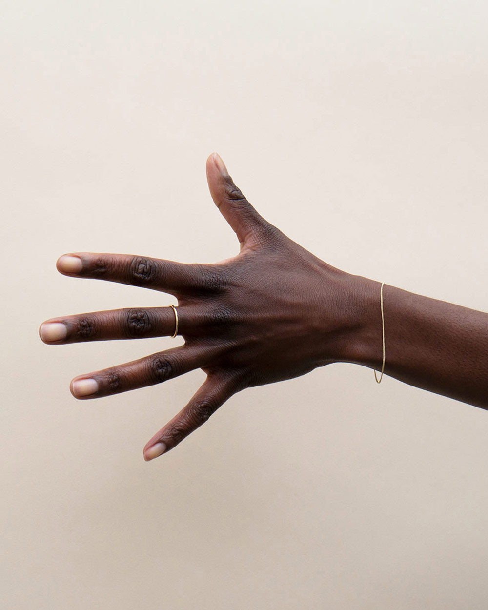 THE CURB BRACELET GOLD