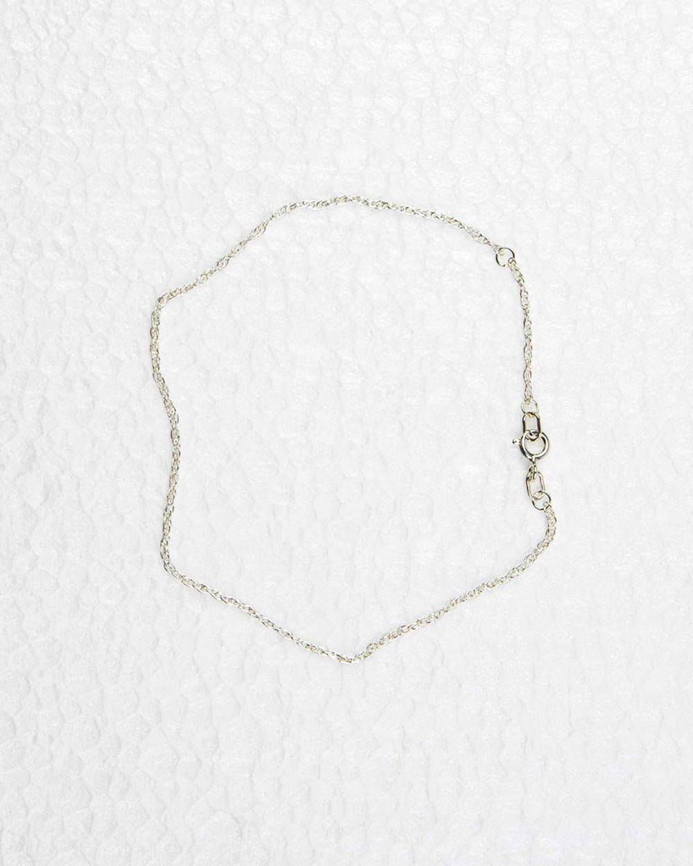 THE ROPE BRACELET SILVER