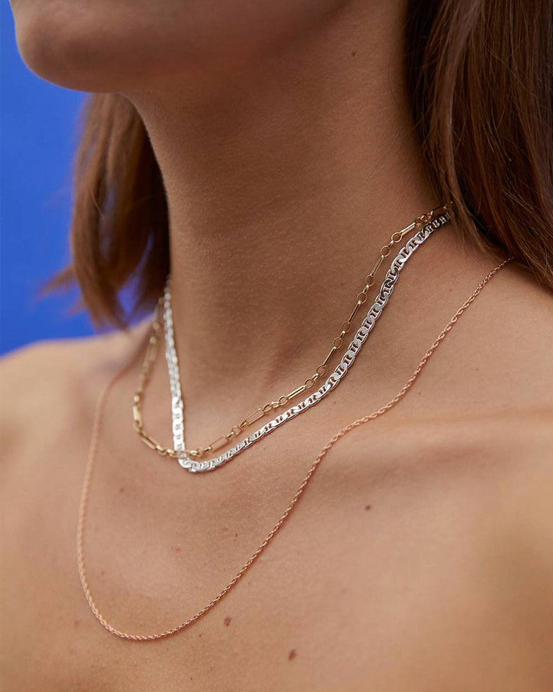 THE ANCHOR CHAIN SILVER