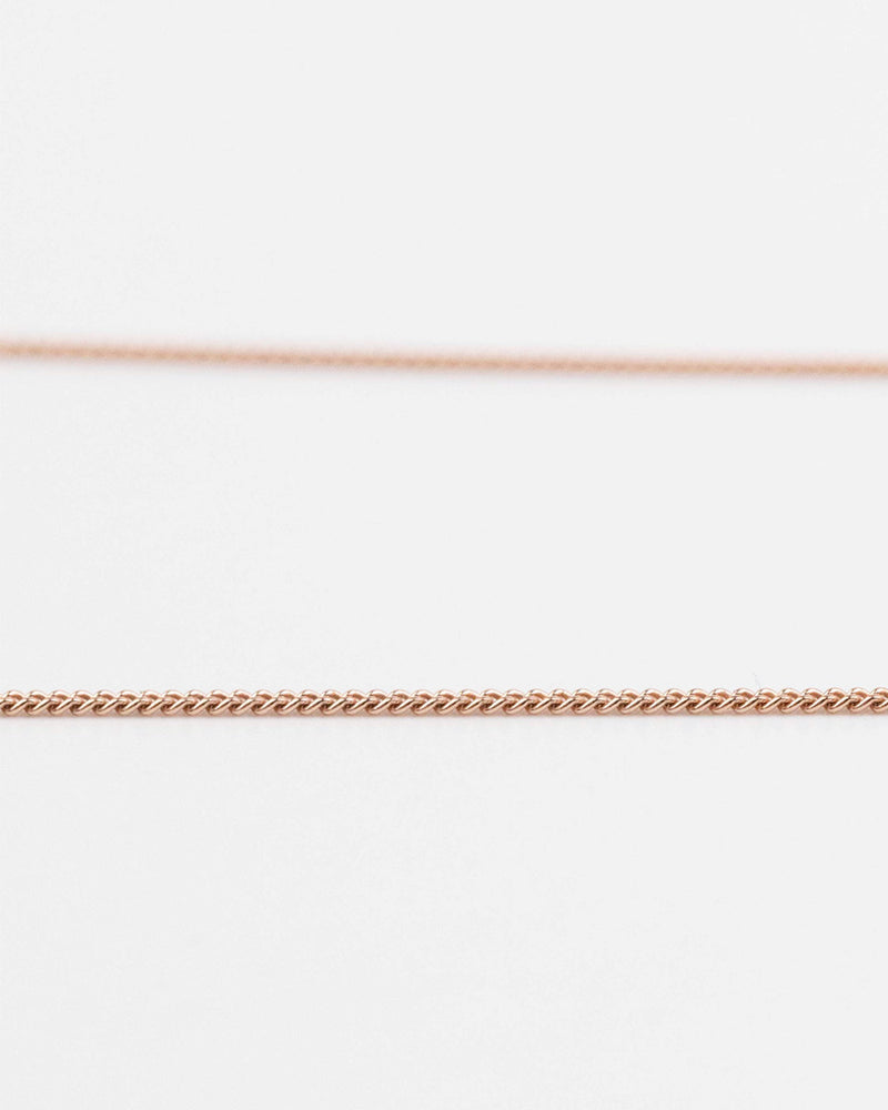 The Curb Chain Rose Gold
