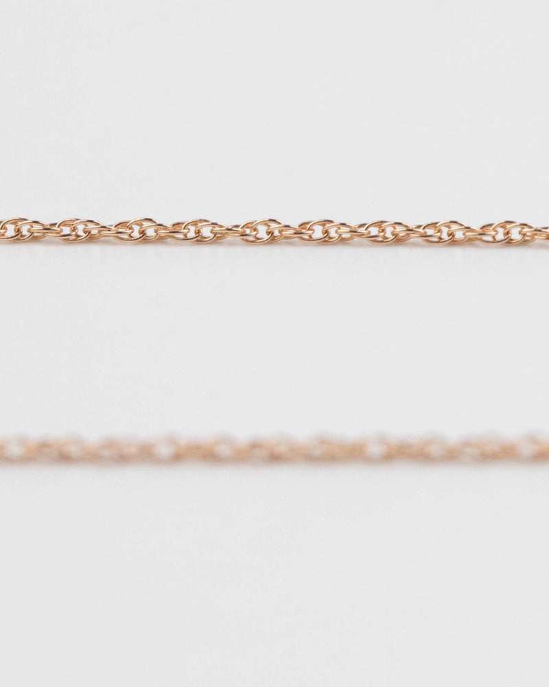 The Rope Chain Rose Gold