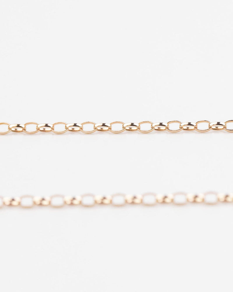 The Belcher Anklet Rose Gold