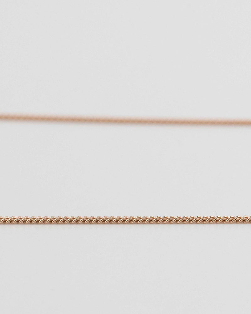 The Curb Bracelet Rose Gold