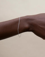 The Curb Bracelet Silver
