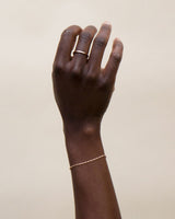 The Rope Bracelet Rose Gold