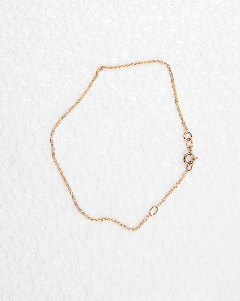 The Rope Bracelet Rose Gold