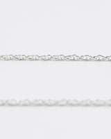 THE ROPE BRACELET SILVER