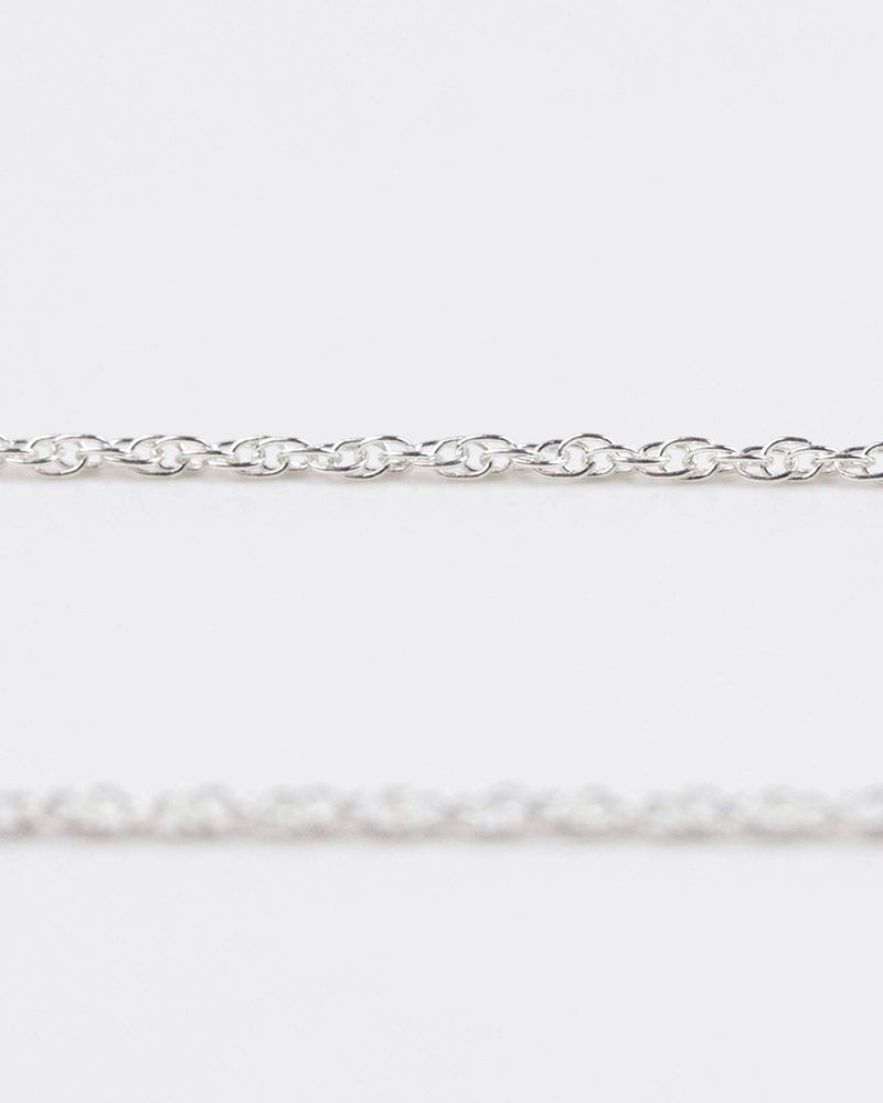 THE ROPE BRACELET SILVER