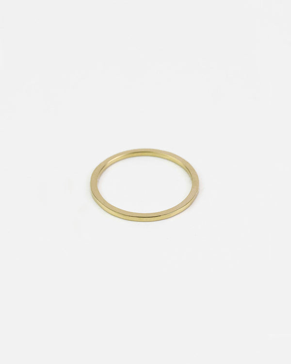 The Square Cut Ring Gold