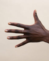 The Square Cut Ring Rose Gold