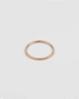 The Square Cut Ring Rose Gold